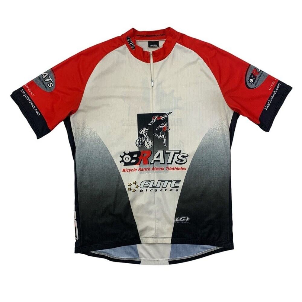 Vintage Louis Garneau Jersey Mens XXL Bicycle Ranch Scottsdale Arizona Cycling